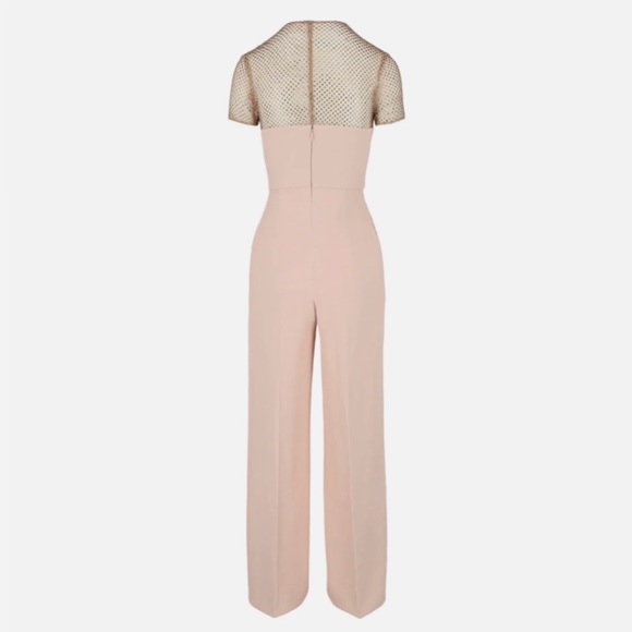 STELLA MCCARTNEY Alysha Crystal-Embellished Short Sleeve Jumpsuit - EU40 - Rose - Picture 7 of 8